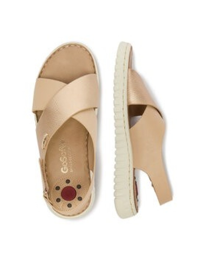 Go Soft Sandały LA3T9143-8 Złoty