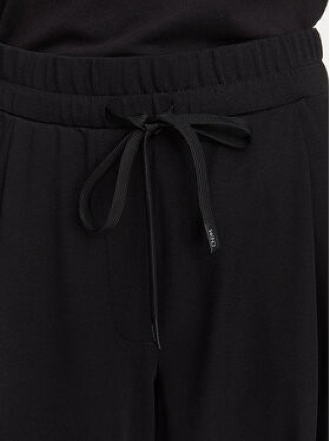 Weekend Max Mara Spodnie dresowe Godezia 2625786021 Czarny Relaxed Fit