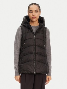 Geox Bezrękawnik Bleyze W5528C T3146 F9000 Czarny Regular Fit