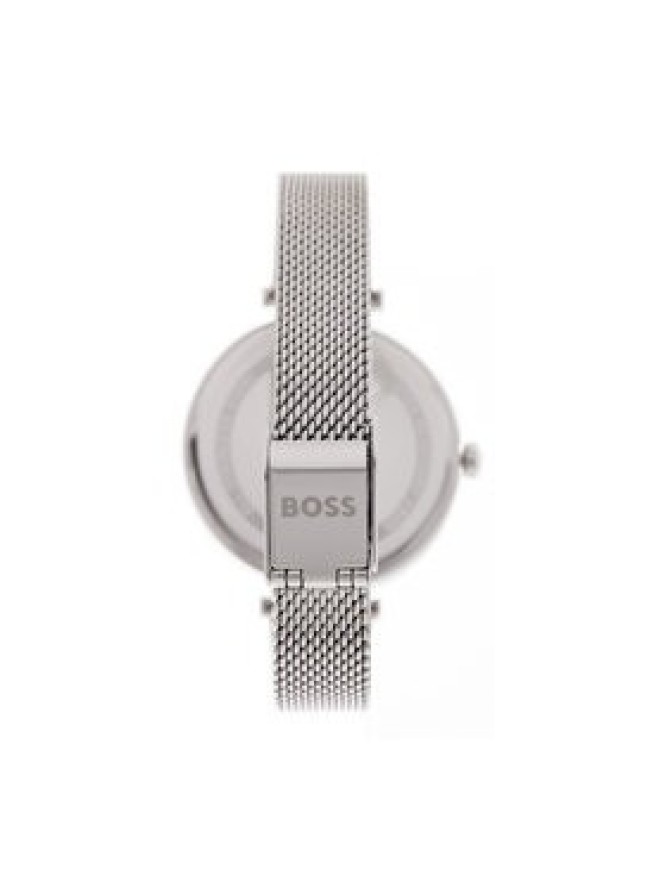 BOSS Zegarek Majesty 1502653 Srebrny