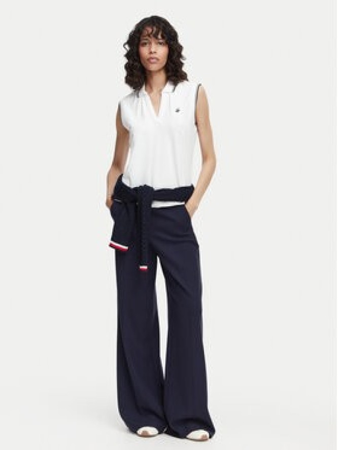 Beverly Hills Polo Club Polo P-SS26W-P0022 Biały Regular Fit
