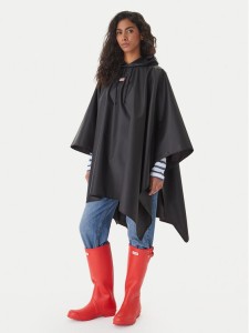 Hunter Ponczo HARU0007261 Czarny Regular Fit