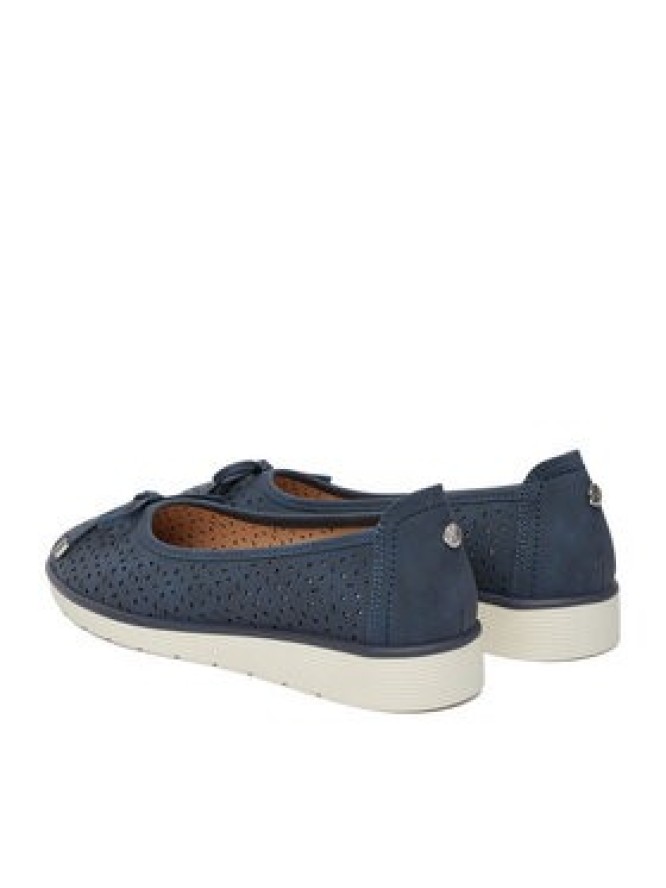 Go Soft Baleriny CEO-WYL3650-2 Granatowy