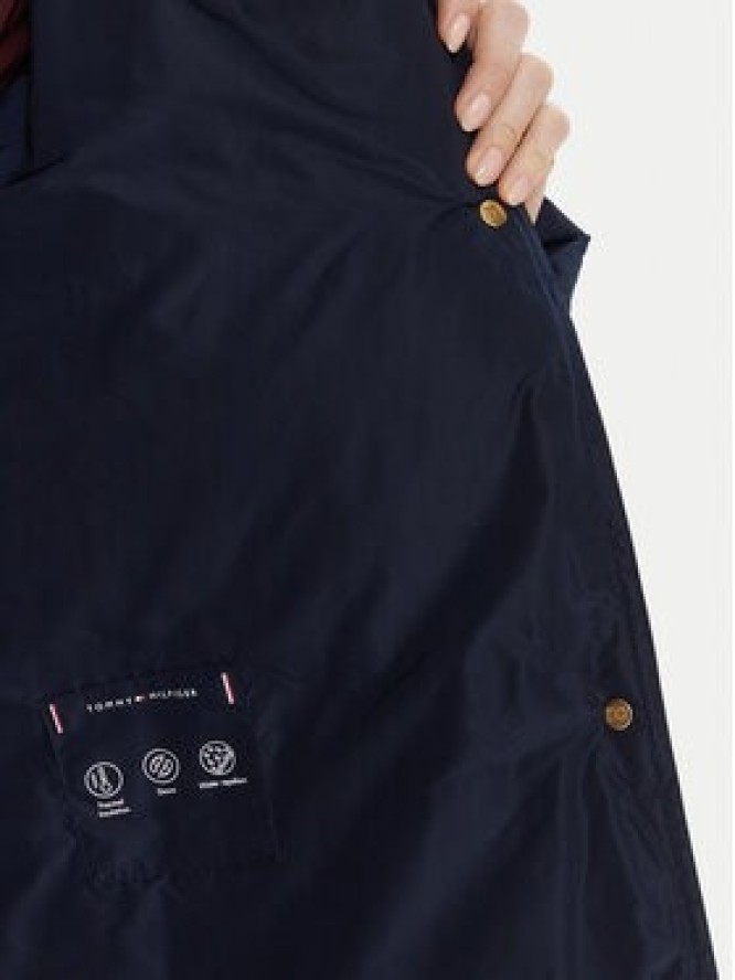 Tommy Hilfiger Kurtka puchowa WW0WW47279 Granatowy Relaxed Fit