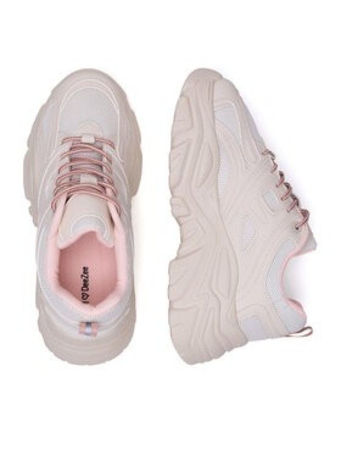 DeeZee Sneakersy WSS21557-01 Écru