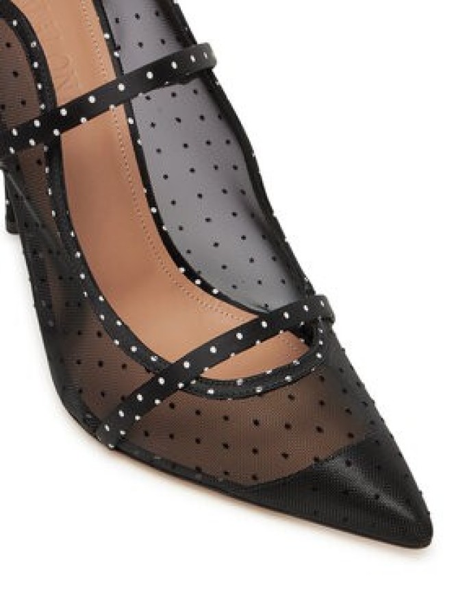 MALONE SOULIERS Klapki Maureen 100-351 Czarny