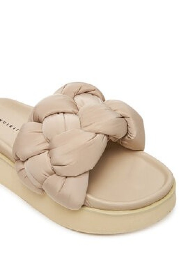Inuikii Klapki Puffer Braided 70103-177 Beżowy