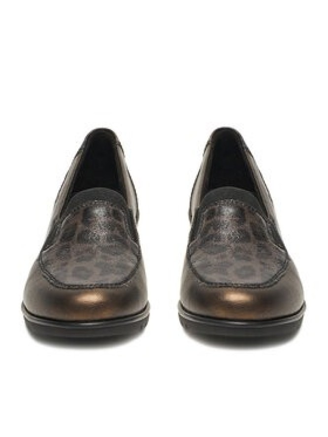 Rieker Półbuty L5351-90 Złoty