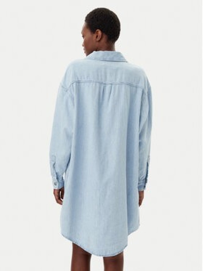 Calvin Klein Jeans Sukienka jeansowa J20J225172 Niebieski Relaxed Fit