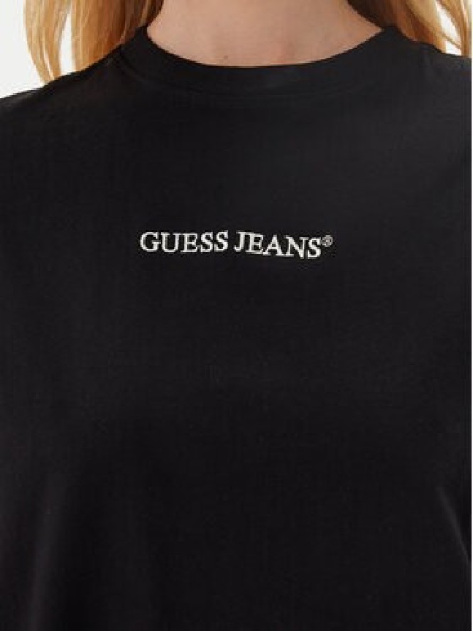 Guess Jeans T-Shirt W5RI4 2K8HM0 Czarny Regular Fit