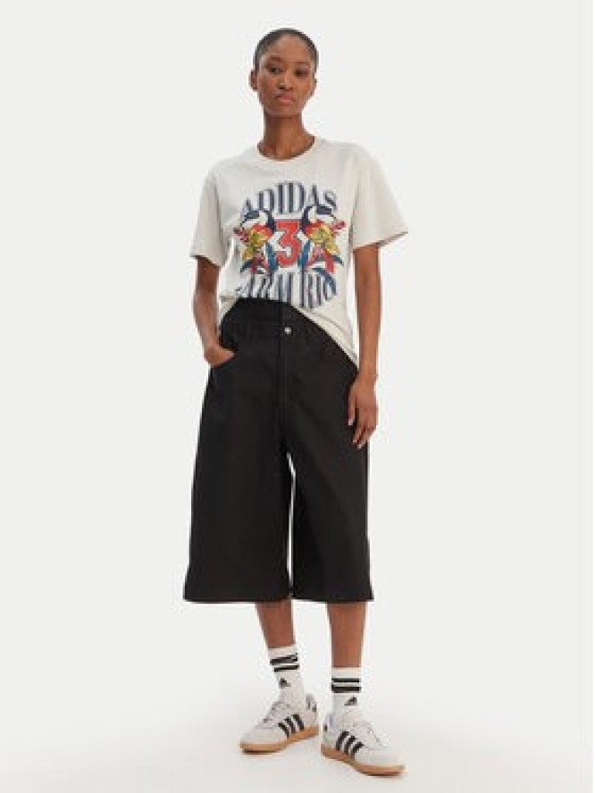 adidas T-Shirt Farm Rio Graphic KD4641 Écru Regular Fit