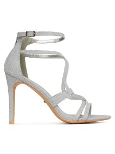 DeeZee Sandały F89725-88 Srebrny