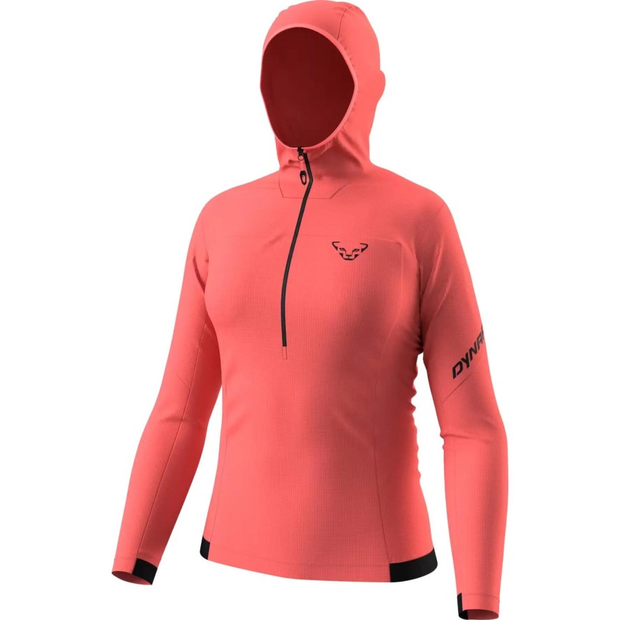Damska bluza z kapturem zapinana na zamek 1/2 Dynafit Traverse Sun