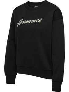 hummel hmlCLUB W Bluza treningowa o luźnym kroju – BLACK