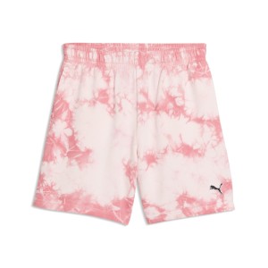 Młodzieżowe luźne szorty Essentials z efektem tie-dye PUMA