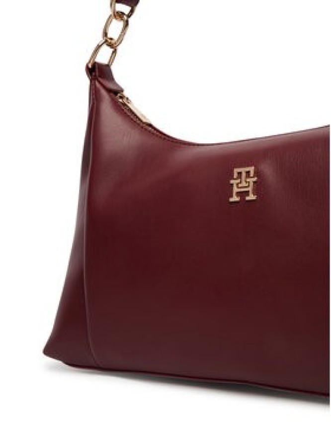 Tommy Hilfiger Torebka Th Essential Shoulder Bag AW0AW18374 Bordowy