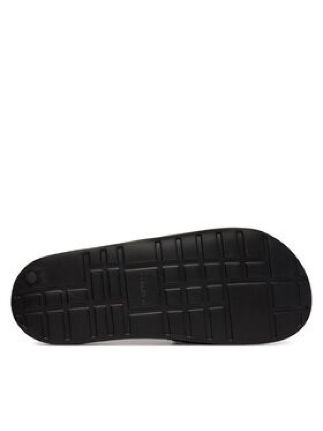 Calvin Klein Klapki Nemo - Canvas Signature Logo Sliders HW0HW02960 Czarny