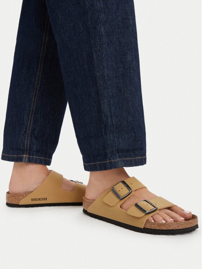Birkenstock Klapki Arizona Birko-Flor 1029151 Beżowy