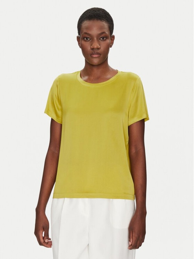 ViCOLO Bluzka TD0007 Zielony Relaxed Fit