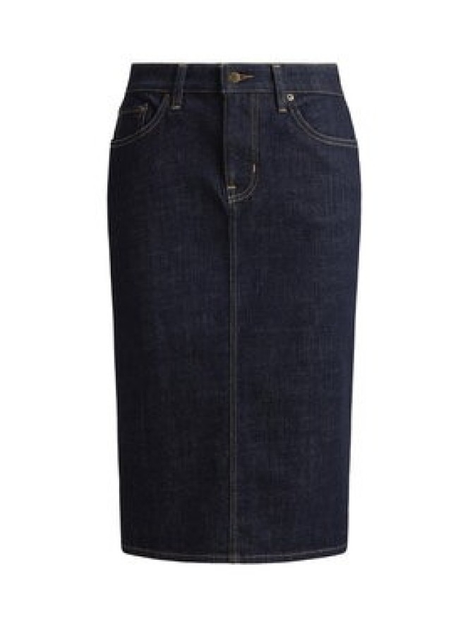 LAUREN RALPH LAUREN Spódnica ołówkowa 200P14644001 Granatowy Regular Fit