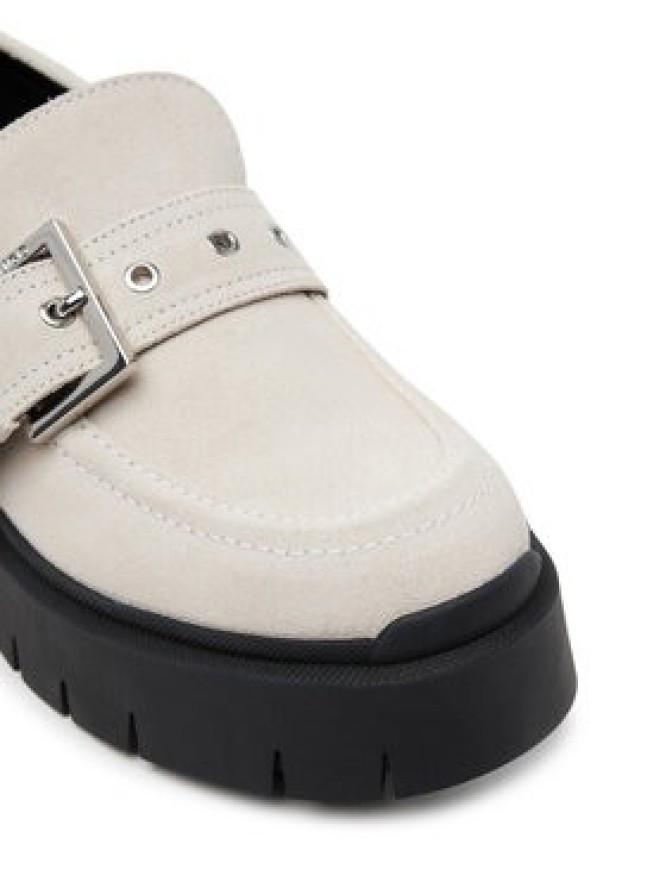 HUGO Loafersy 50541731 Écru