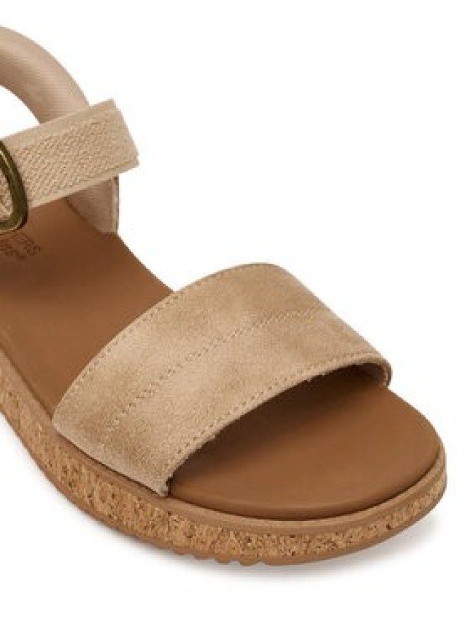 Skechers Sandały Bobs Sun Vibe 114423/NAT Beżowy