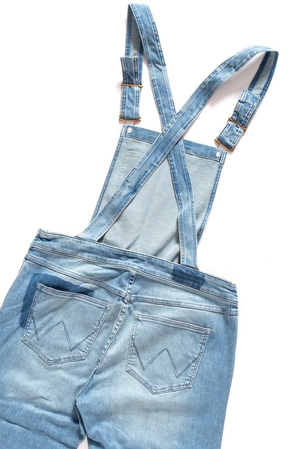 WRANGLER BIB INDIGO RULES W26RLO86H