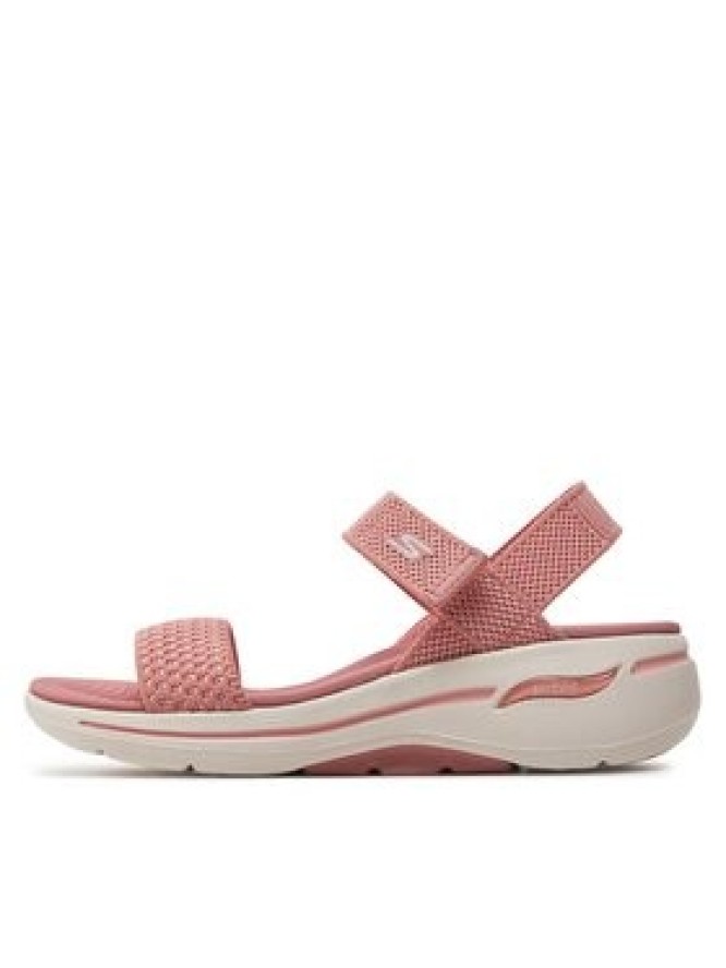Skechers Sandały Go Walk Arch Fit Sandal-Polished 140264/ROS Różowy