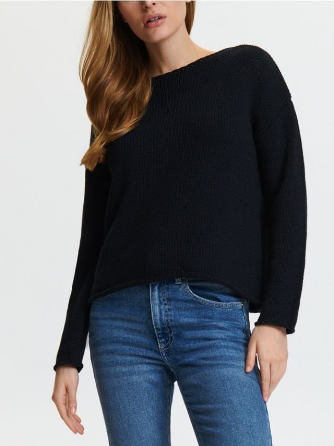 Sweter - czarny