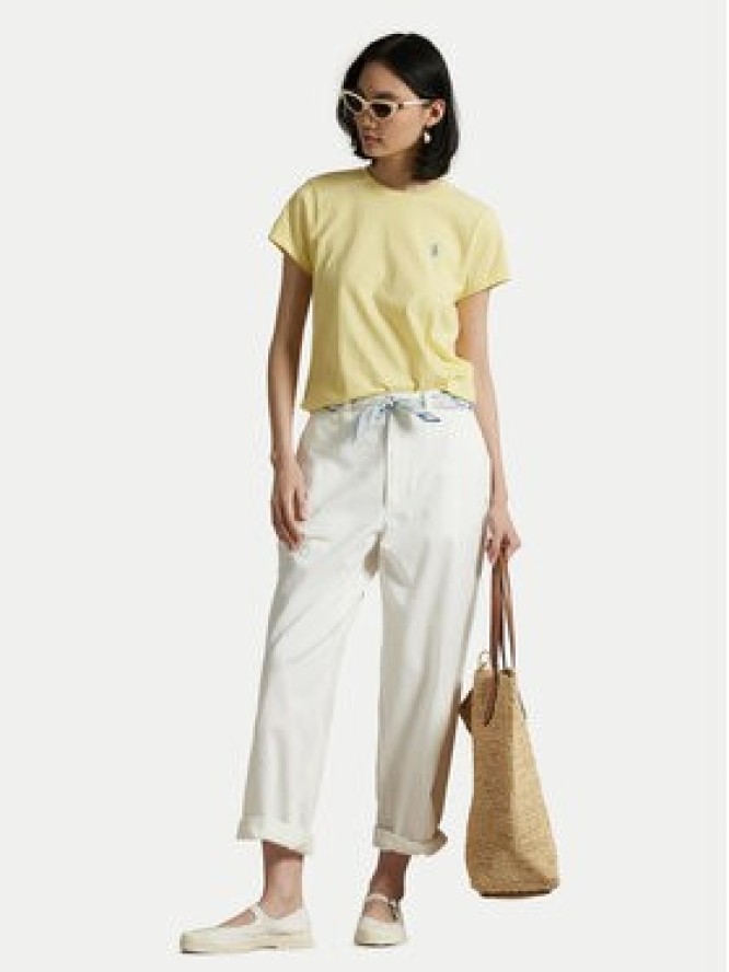 Polo Ralph Lauren T-Shirt 211898698033 Żółty Straight Fit