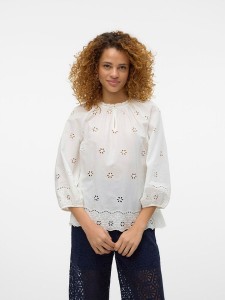 Vero Moda Bluzka w kolorze białym rozmiar: XS