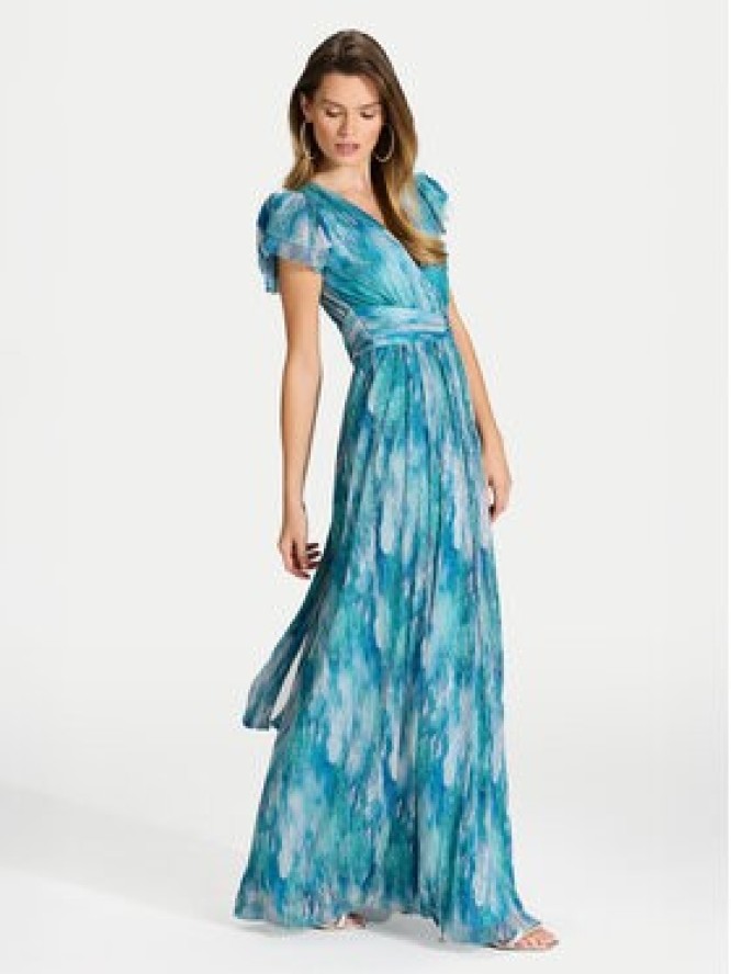 Swing Sukienka wieczorowa 5AI18000 Niebieski Regular Fit