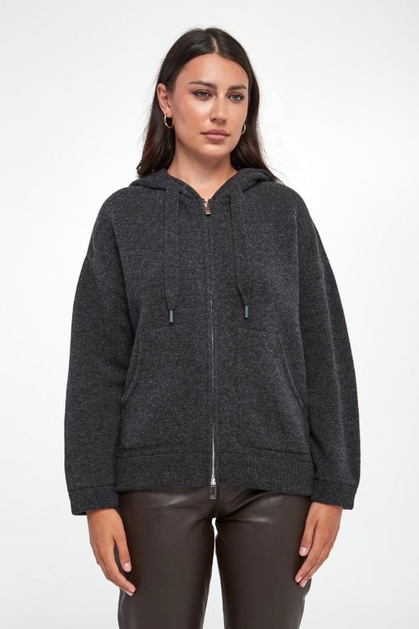 Sweter damski wełniany Omelia MARELLA MONOCHROME