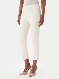 Rinascimento Spodnie materiałowe CFC0128641003 Beżowy Slim Fit