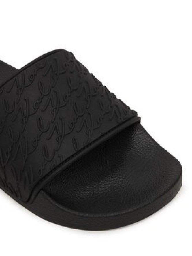 KARL LAGERFELD Klapki KL80903C Czarny