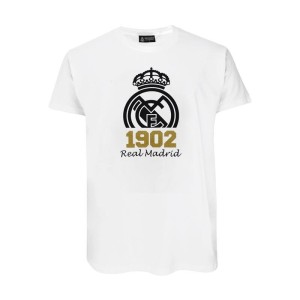 Real Madryt 1902 - biała koszulka z herbem
