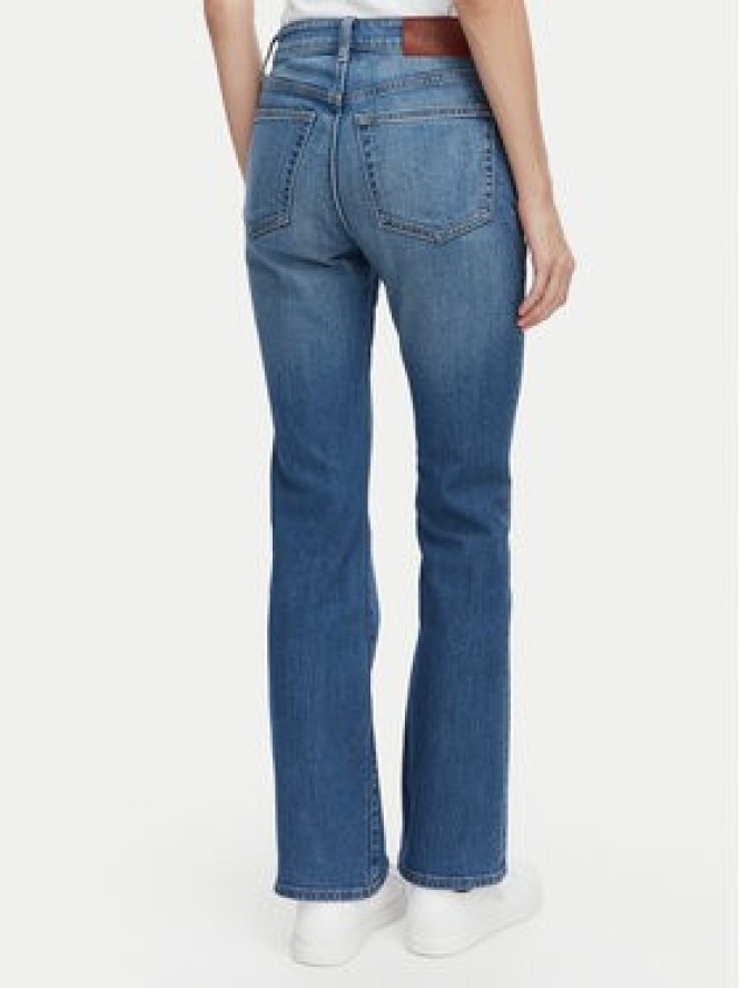 Calvin Klein Jeans Jeansy LV047F666G Granatowy Bootcut Fit