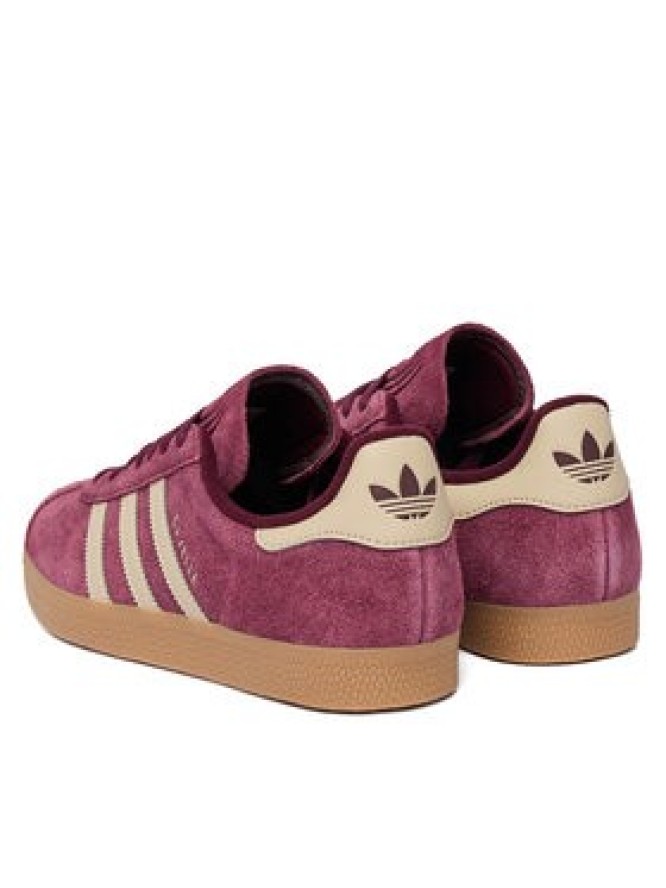 adidas Sneakersy Gazelle KJ7685 Bordowy