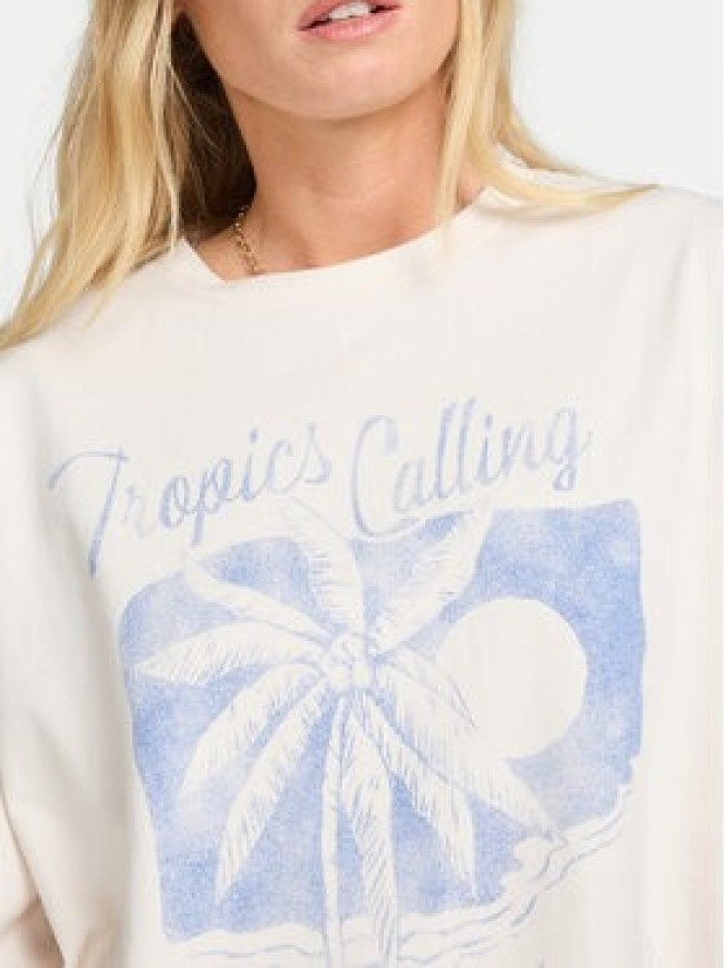 Billabong T-Shirt This Sunny Time EBJZT00479 Biały Loose Fit