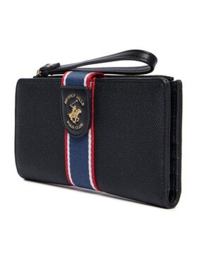Beverly Hills Polo Club Portfel CEO-BHPC-W1-006-AW25 Czarny