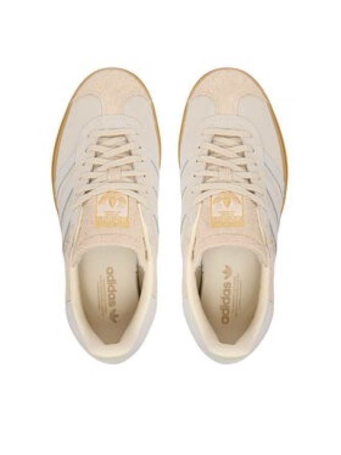 adidas Sneakersy Gazelle Bold IH6782 Beżowy