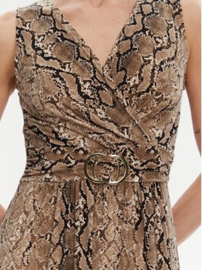 Morgan Sukienka wieczorowa 251-RCOBRA Brązowy Regular Fit