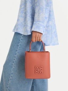 Nine West Torebka CEO-Verona-LDA8887 Pomarańczowy