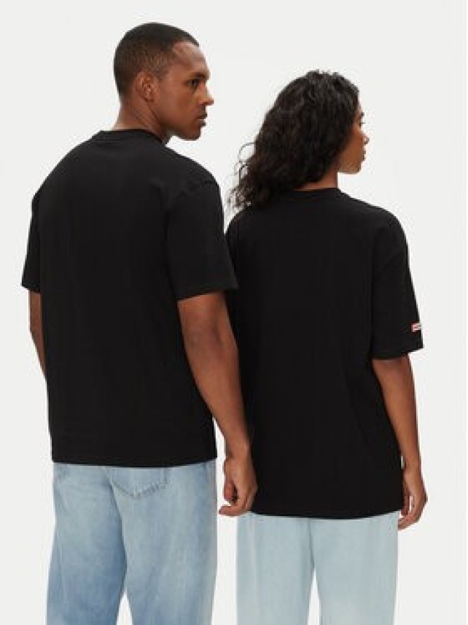 Hunter T-Shirt Abele UNISEX HARU0007251 Czarny Regular Fit