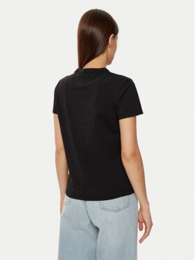 Tommy Jeans T-Shirt DW0DW20153 Czarny Regular Fit