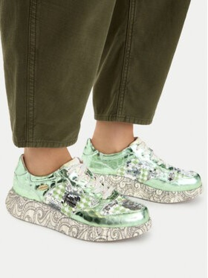 Laura Vita Sneakersy Nikito 52 Zielony