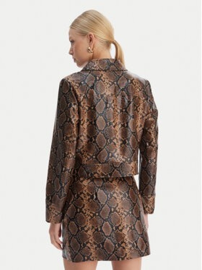 ONLY Kurtka z imitacji skóry Paris 15365492 Brązowy Regular Fit