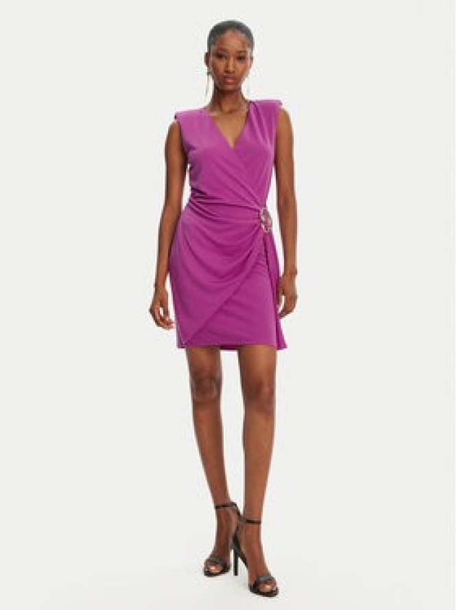 Patrizia Pepe Sukienka koktajlowa 2A2918/J280-M530 Różowy Regular Fit