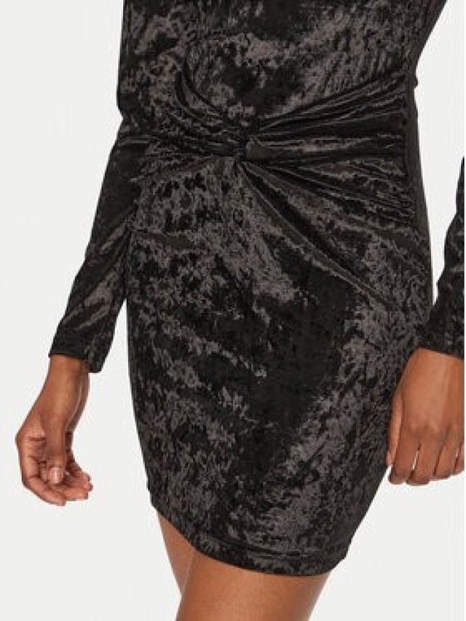 Rinascimento Sukienka koktajlowa CFC0121760003 Czarny Regular Fit