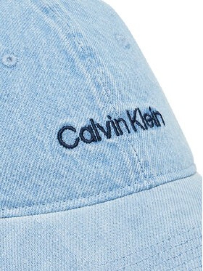 Calvin Klein Czapka z daszkiem Small Monogram LV04K5065G Niebieski